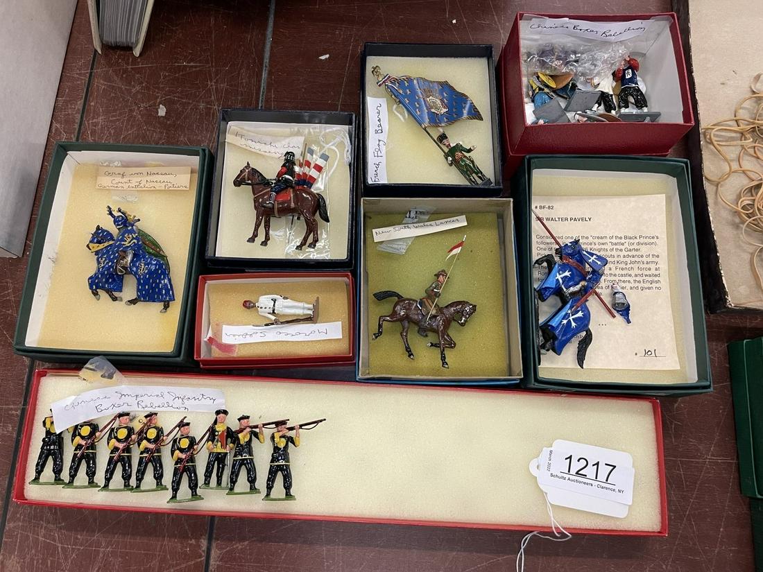 8 Original Boxes of Toy Soldiers (1 of 5)
