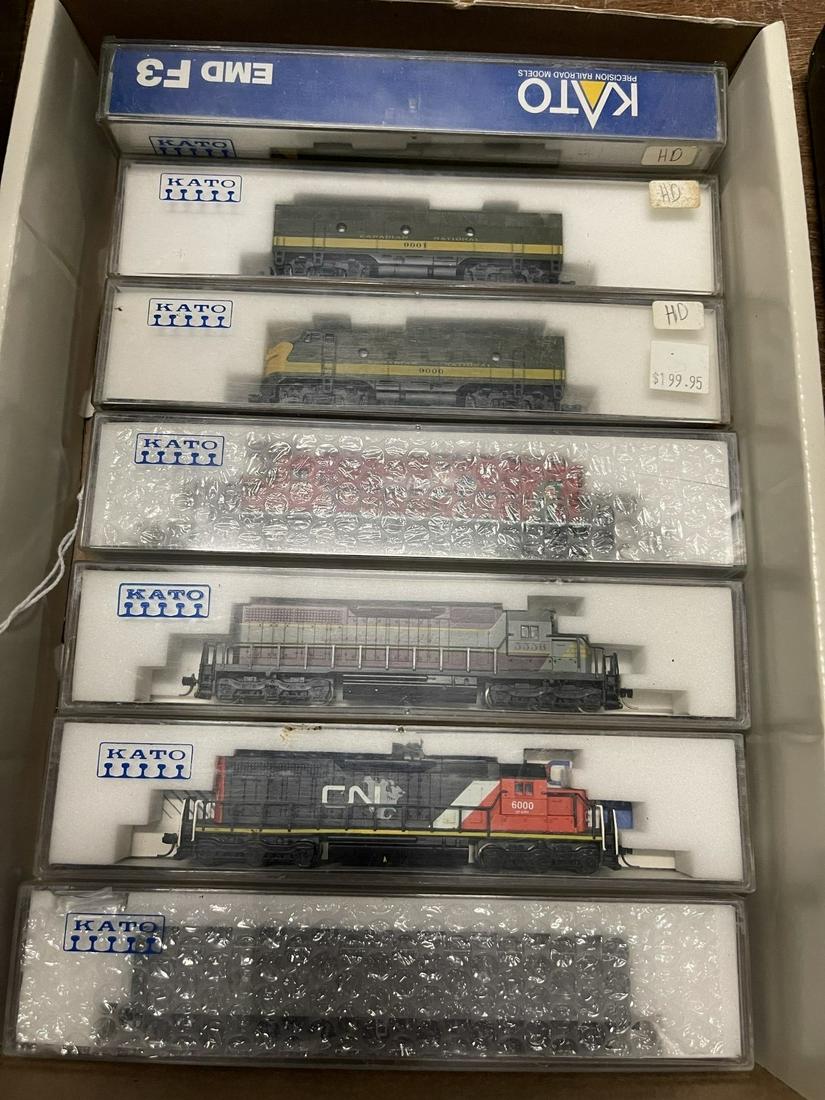 7 Kato N Scale Engines (1 of 5)