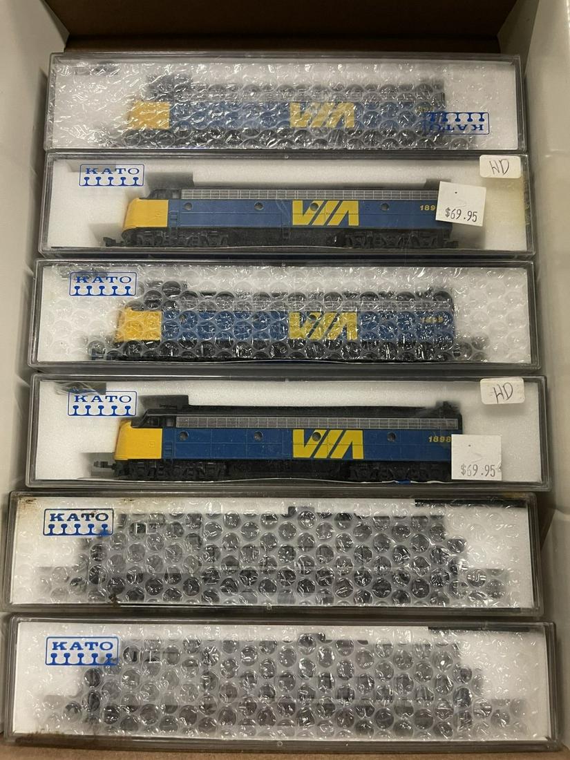 6 Kato N Scale Engines incl Via, etc (1 of 4)