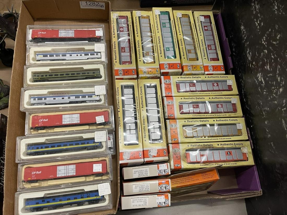 Group of Con-Cor N Scale Trains (1 of 10)