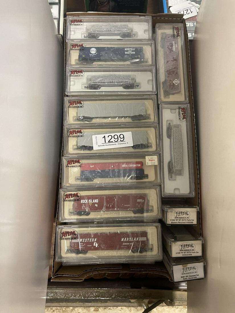 Atlas N Scale Trains approx 53pcs (1 of 7)