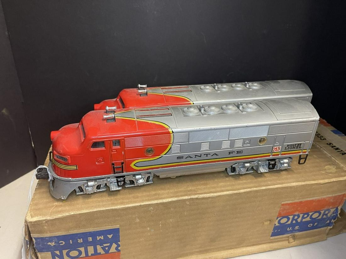 Lionel Santa Fe #2333 Engine & Dummy Car (1 of 9)