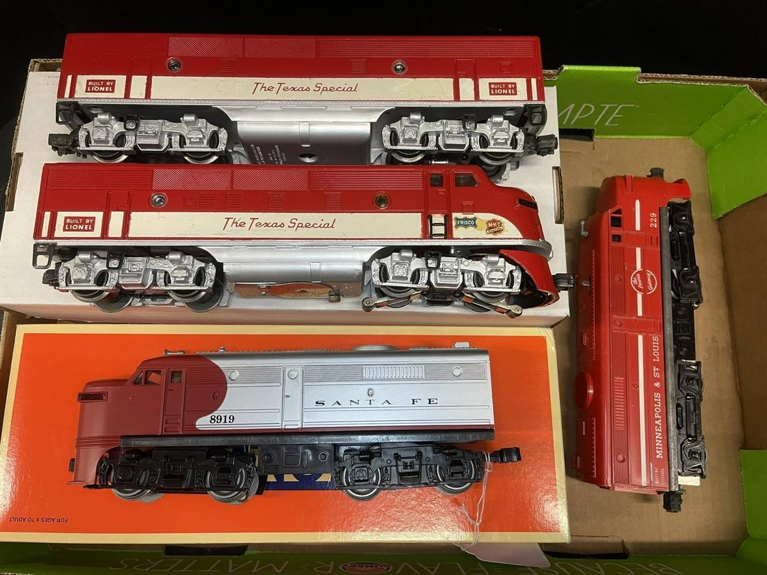 4 Lionel Engines incl. the Texas Special (1 of 9)