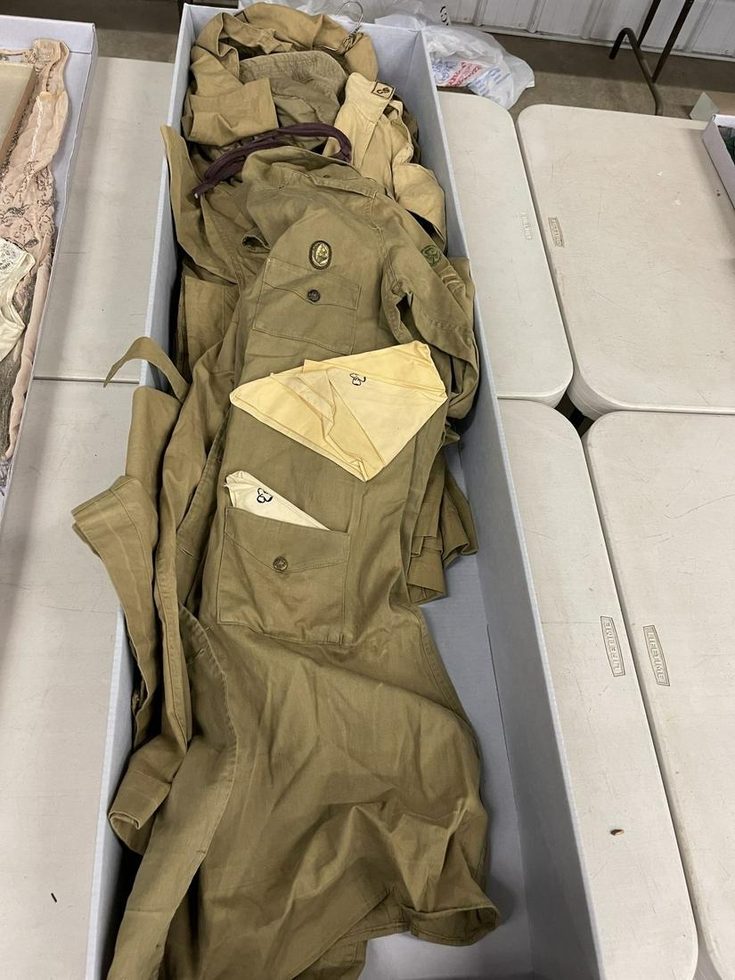 Group of Khaki Girl Scout Clothing (1 of 8)