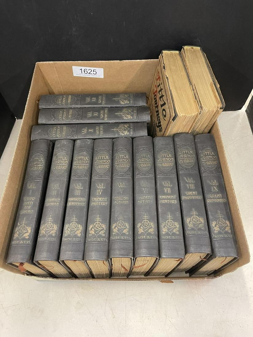 Bound Volumes Little Journeys by Elbert Hubbard (1 of 8)