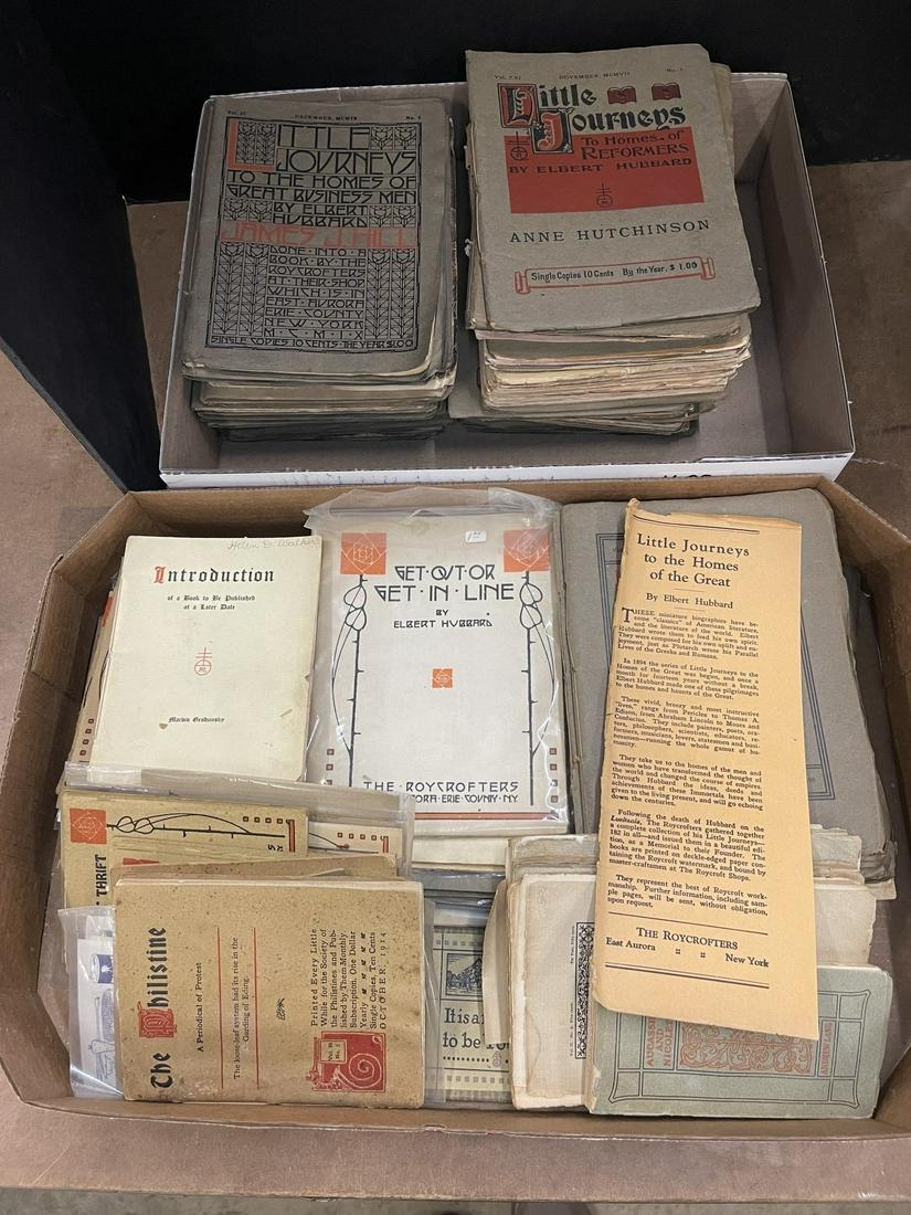 Roycroft Little Journeys, Philistine Books etc (1 of 5)