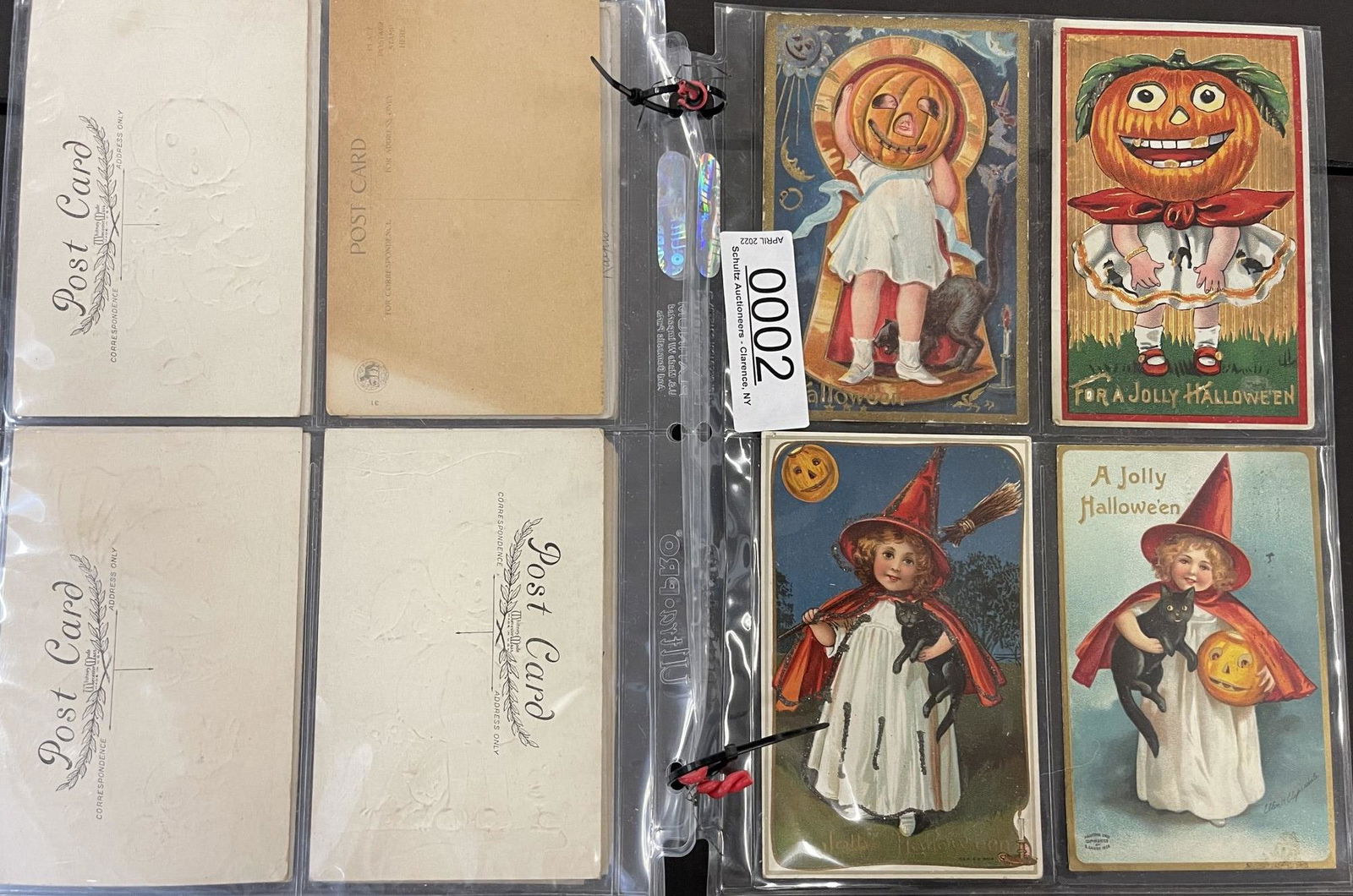 16 Halloween Postcards incl. Witches, Pumpkins,  Etc (1 of 13)