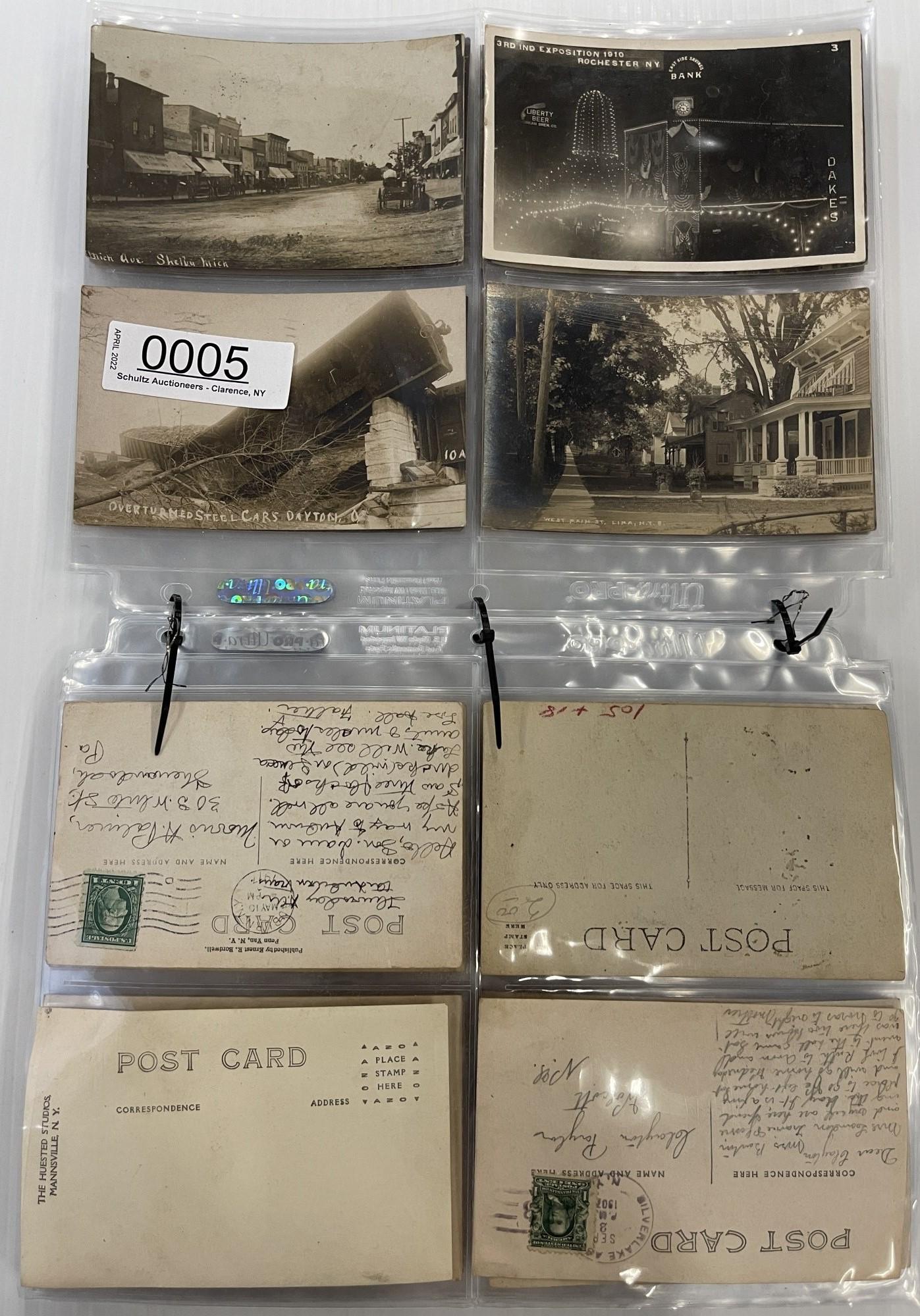 100 Photo Postcards incl. Military Images & Carnival (1 of 15)