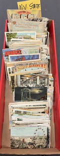 NYS Postcards incl State Fair, etc: Large Group of NYS Postcards including state fair images, Rochester, Owego, etc -