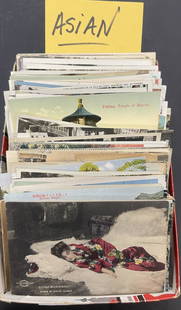 Asian Postcards incl. China, Japan, etc: A Nice Group of Asian Postcards including, Shang Hai, China, Japan etc. Including some photo cards - Approx. 175pcs