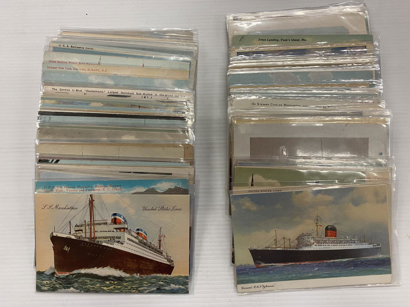 Early Postcards incl. Views of Ships (1 of 4)