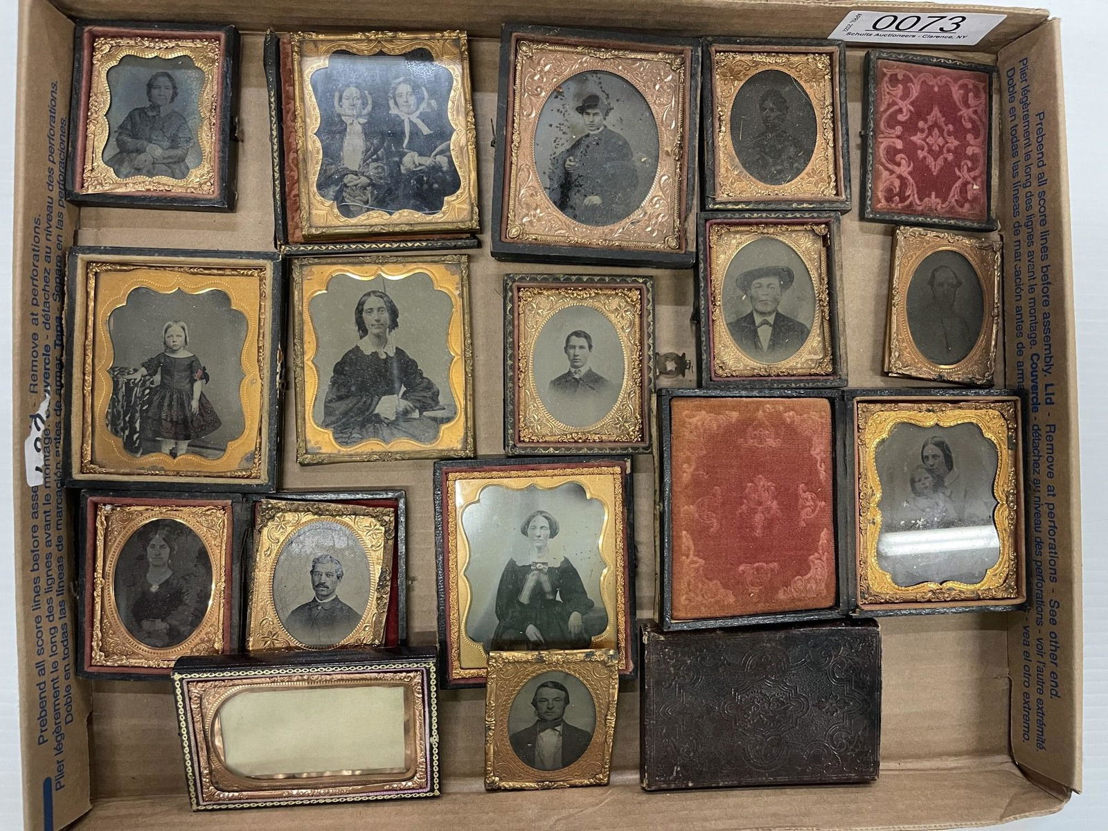 Lot of Daguerreotype and Ambrotypes (1 of 1)