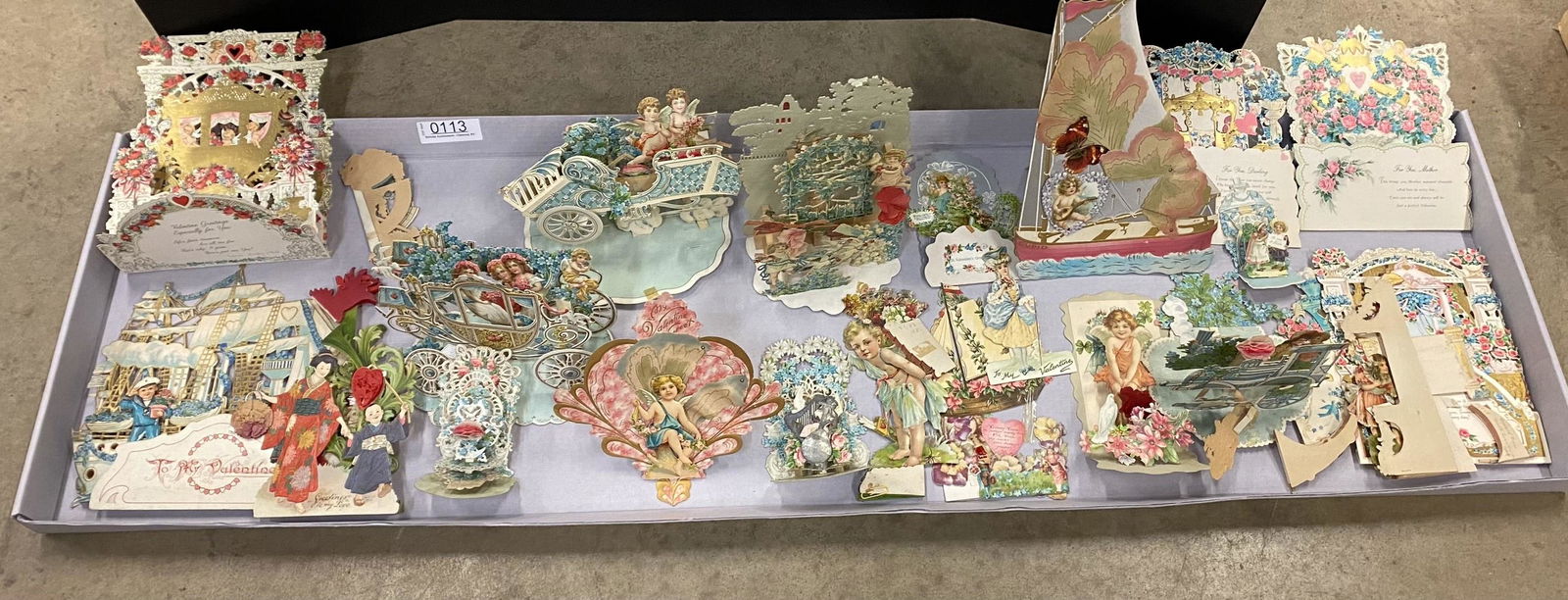 Large Group of Early 1900s Valentines (1 of 14)