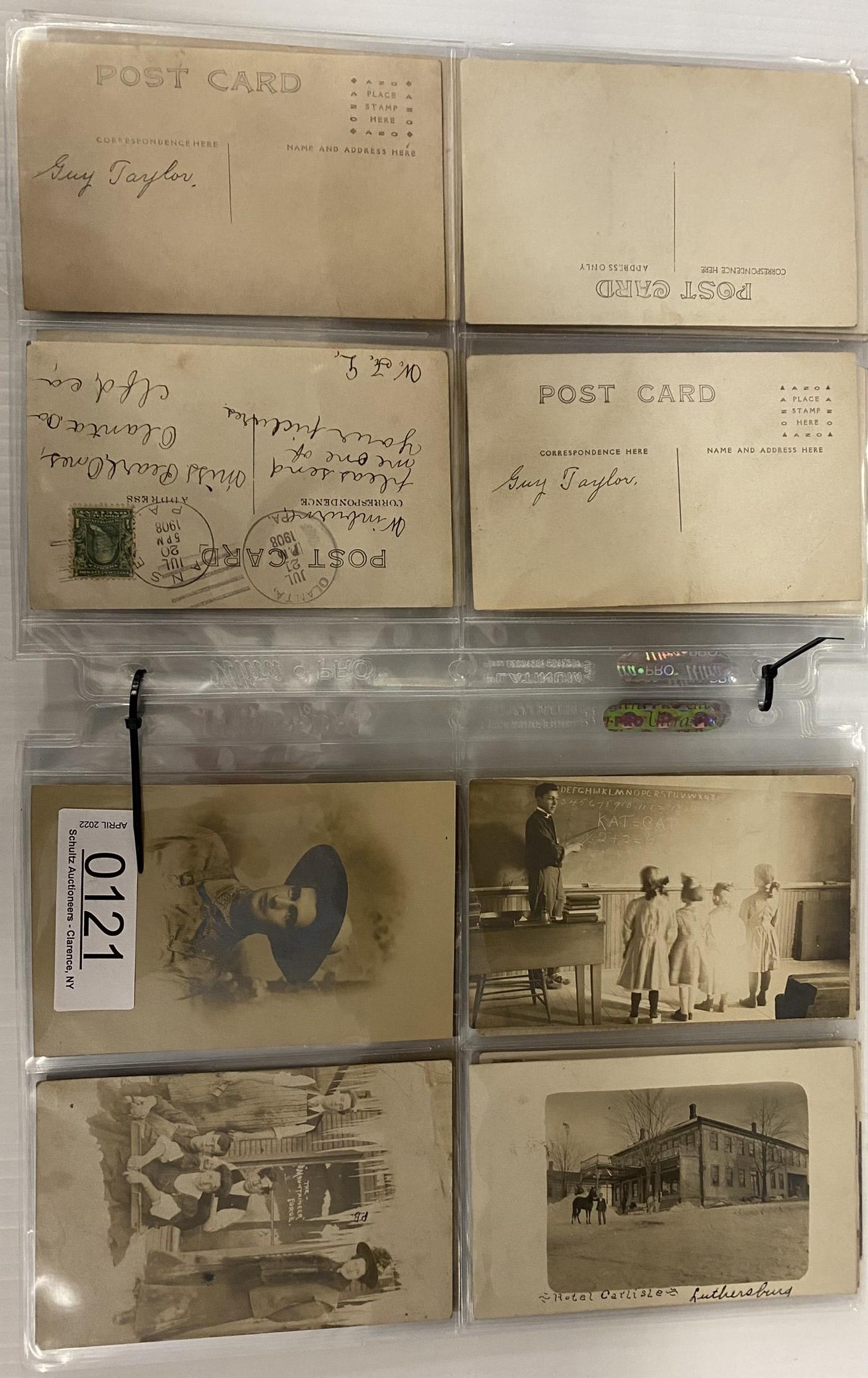 Early Photo Cards incl Soldiers, Musicians etc (1 of 20)