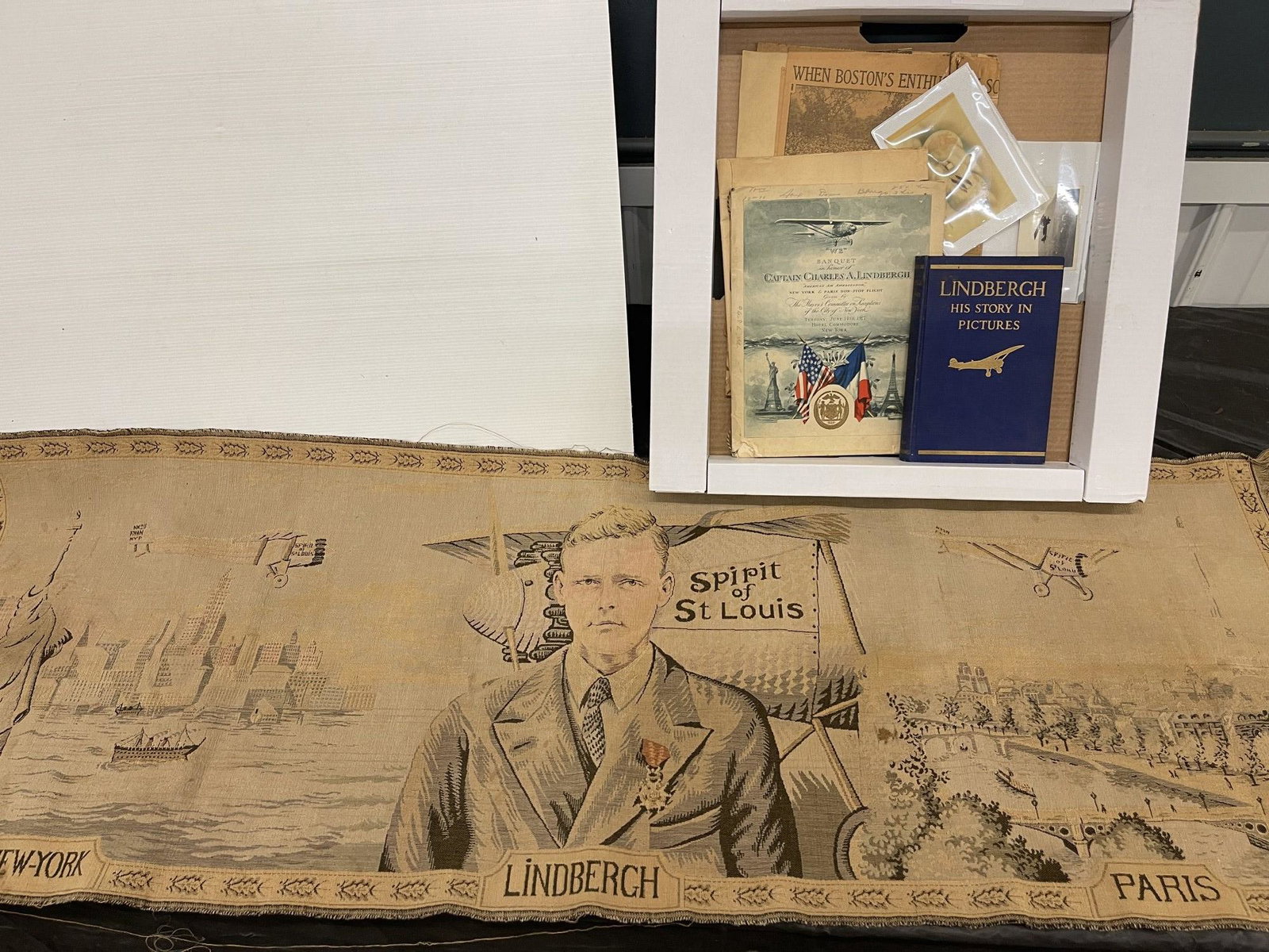 Charles Lindbergh Lot incl. Snapshot Photograph (1 of 6)