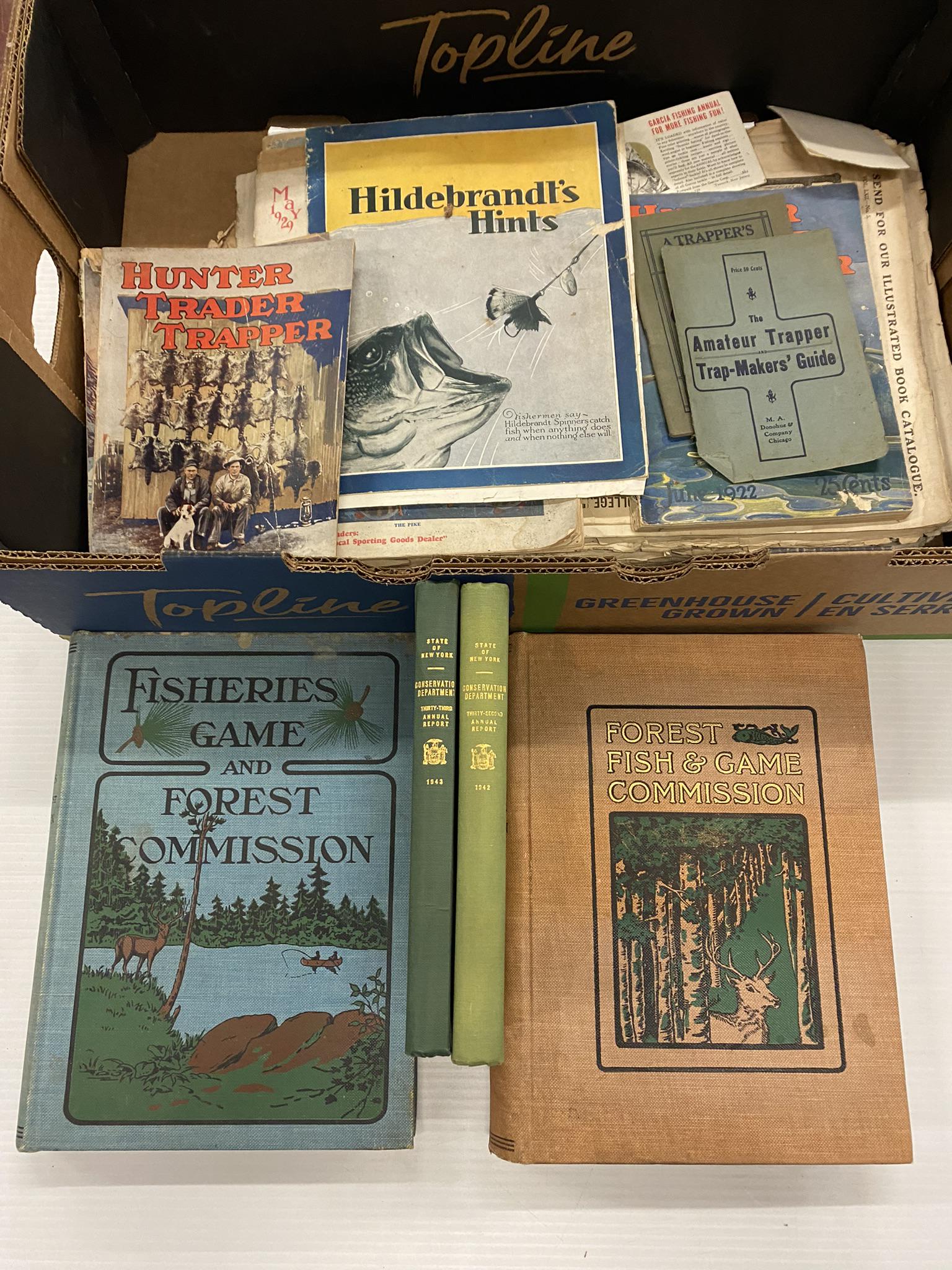 Fish & Game Book and Magazine Lot (1 of 20)