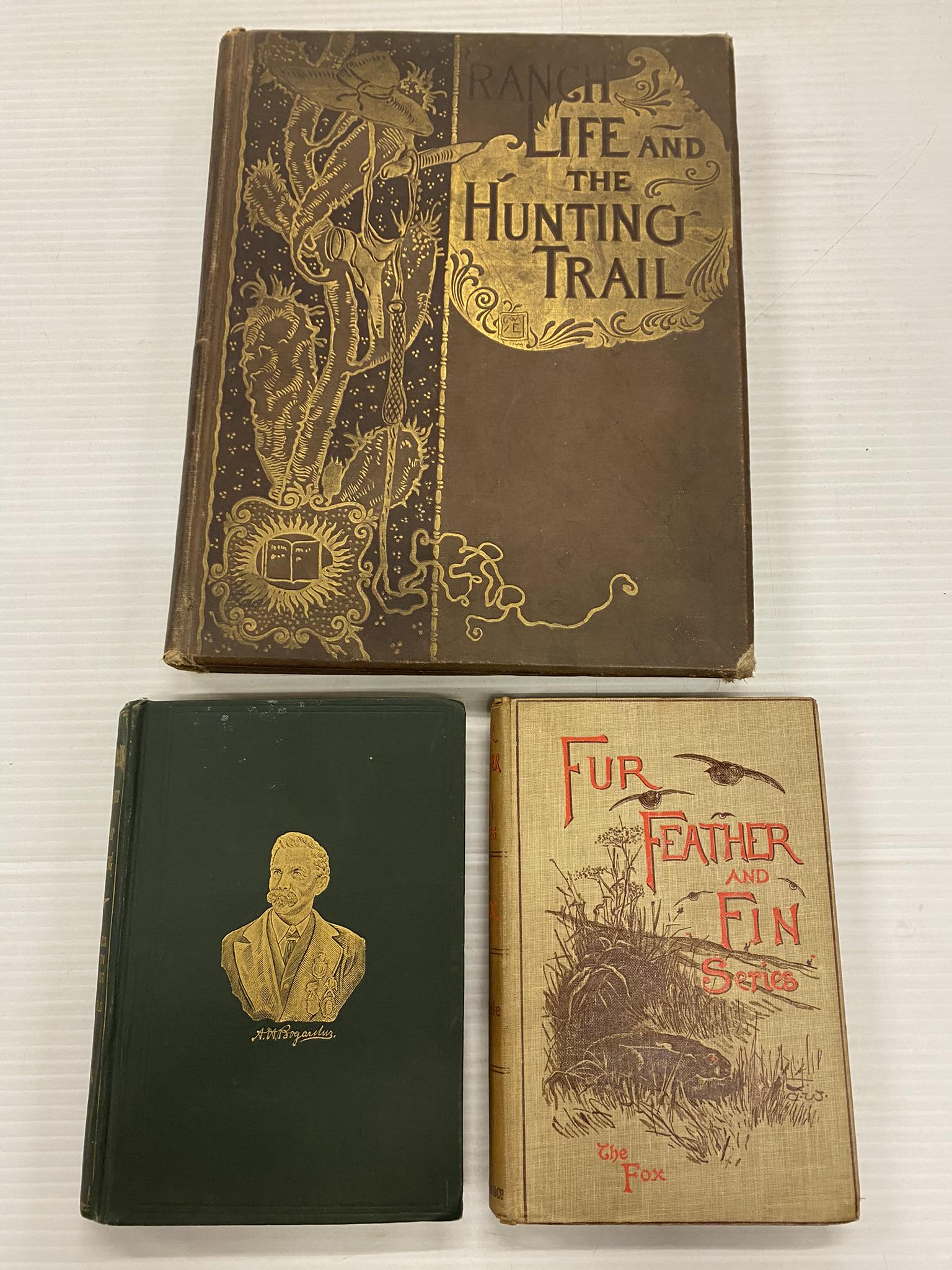 3 Hunting Sportsmen Books incl. Ranch Life (1 of 13)