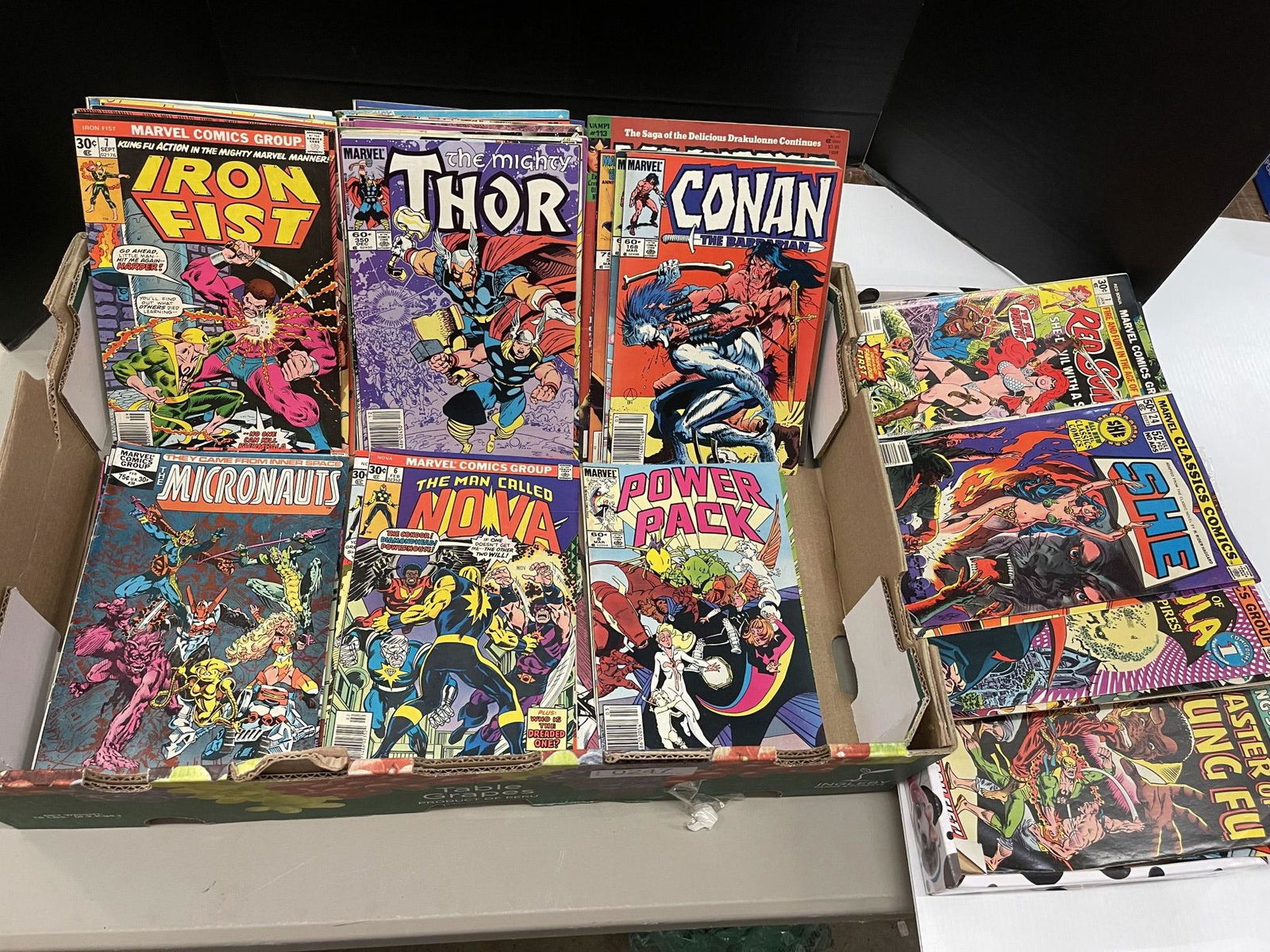 Marvel Comic Book Lot incl. Thor, Conan (1 of 4)