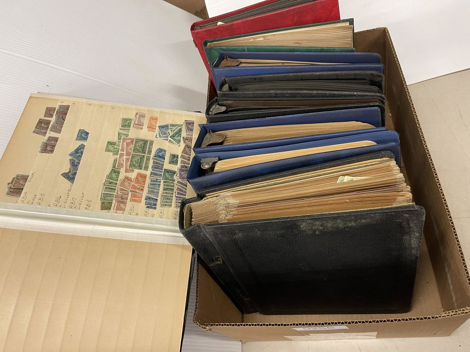 Stamp Albums mostly Stock U.S. & Foreign (1 of 20)
