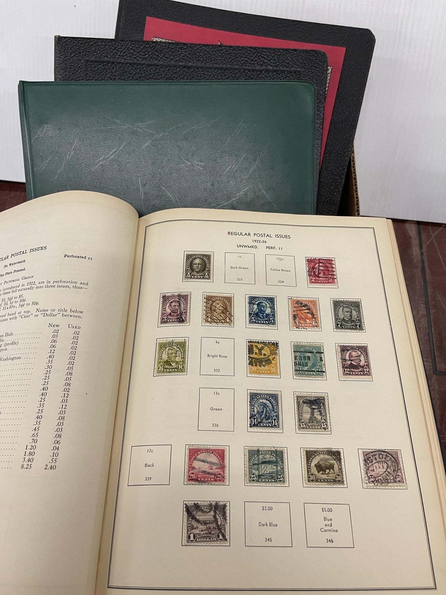 4 U.S. Stamp Books incl. Stock & Some Blocks (1 of 20)