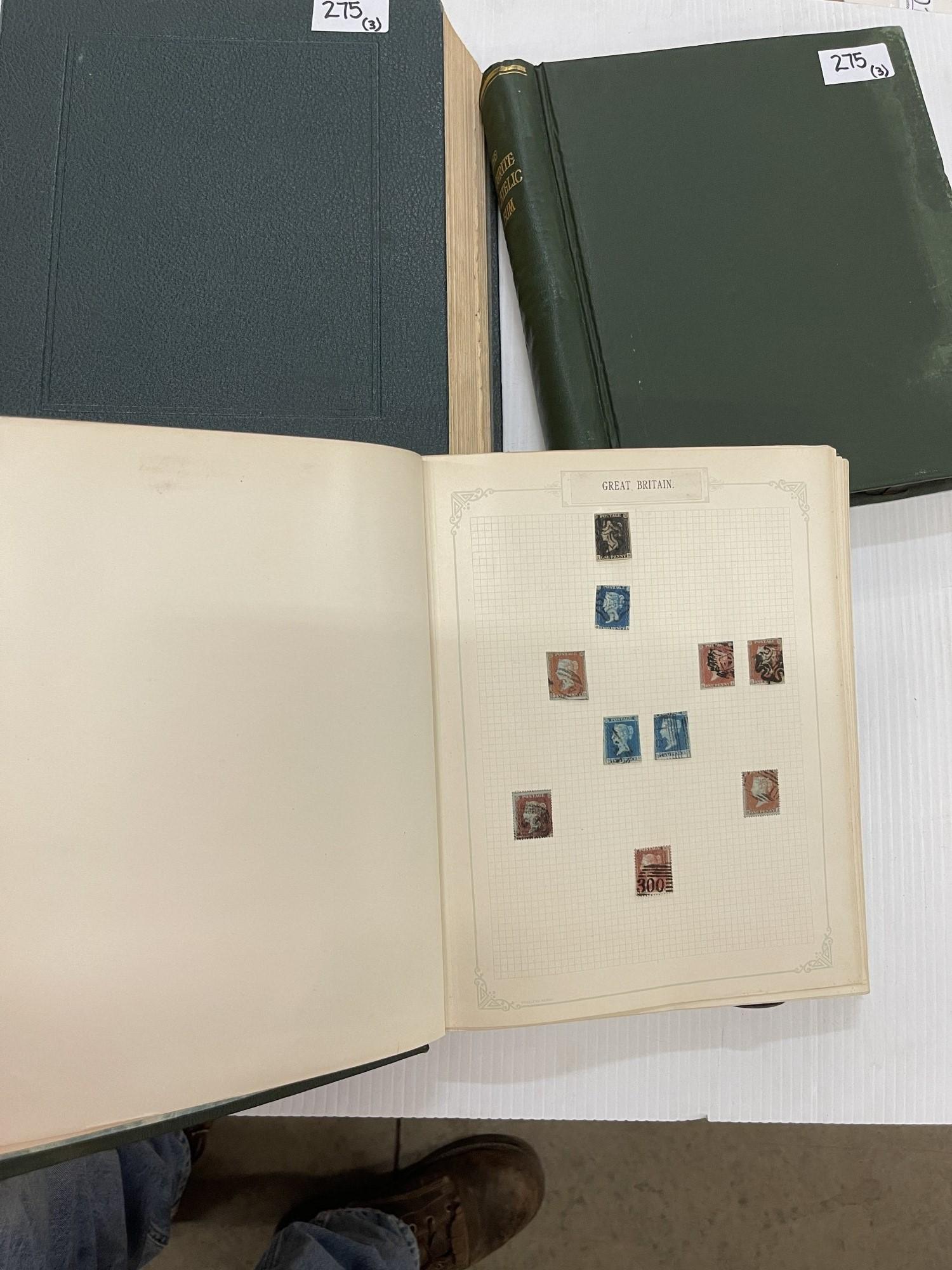 3 Foreign Stamp Albums incl. Britain, German (1 of 20)