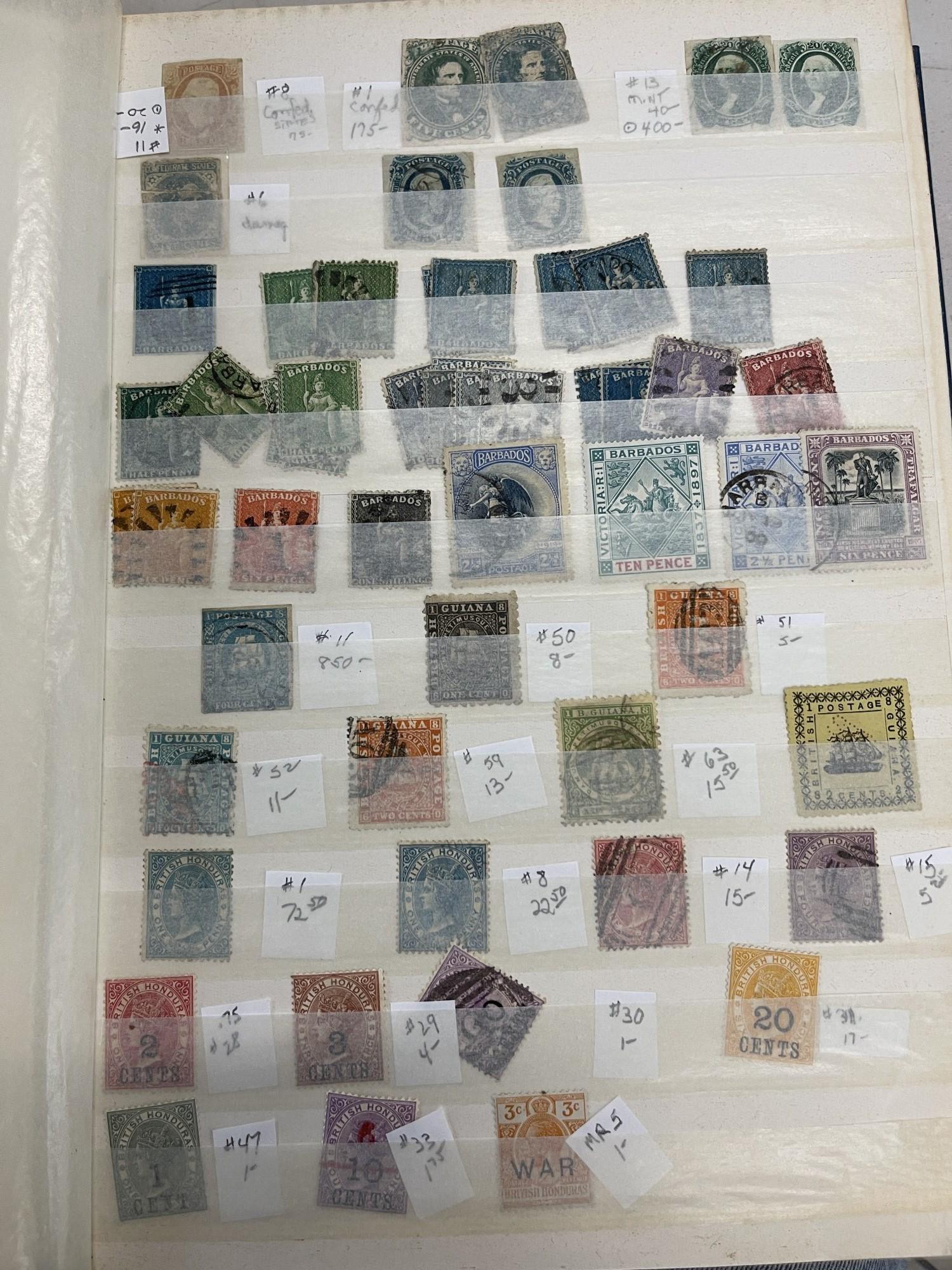 Stock Book of U.S. & Foreign Stamp (1 of 15)