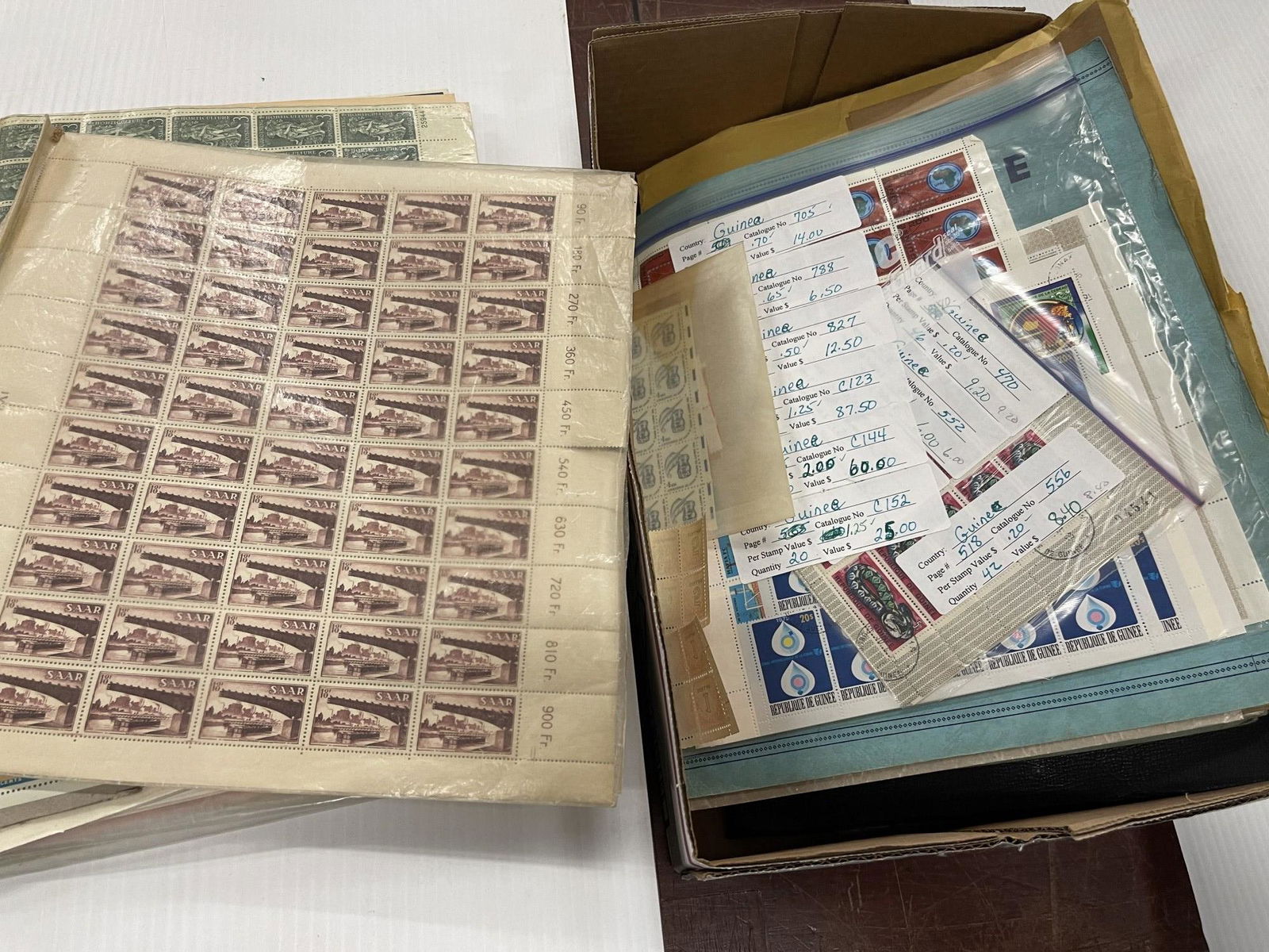 Box of Misc. Full Mint Sheets (1 of 20)