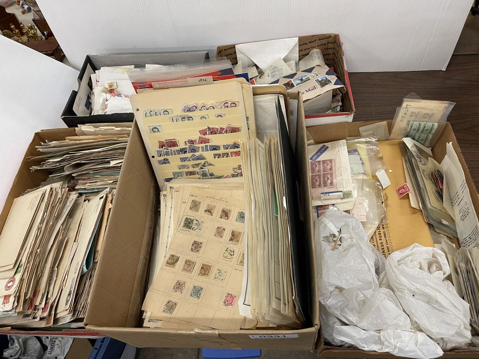 Large Lot of Stamps, Cancels, Blocks (1 of 20)