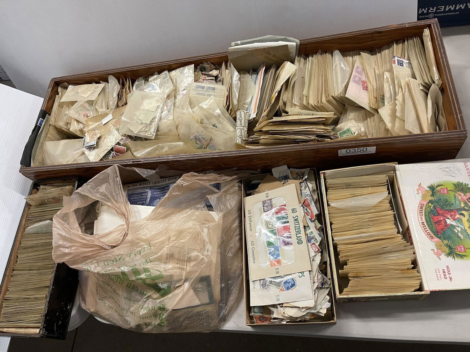 Large Lot of US and Foreign Used Stamps etc (1 of 13)