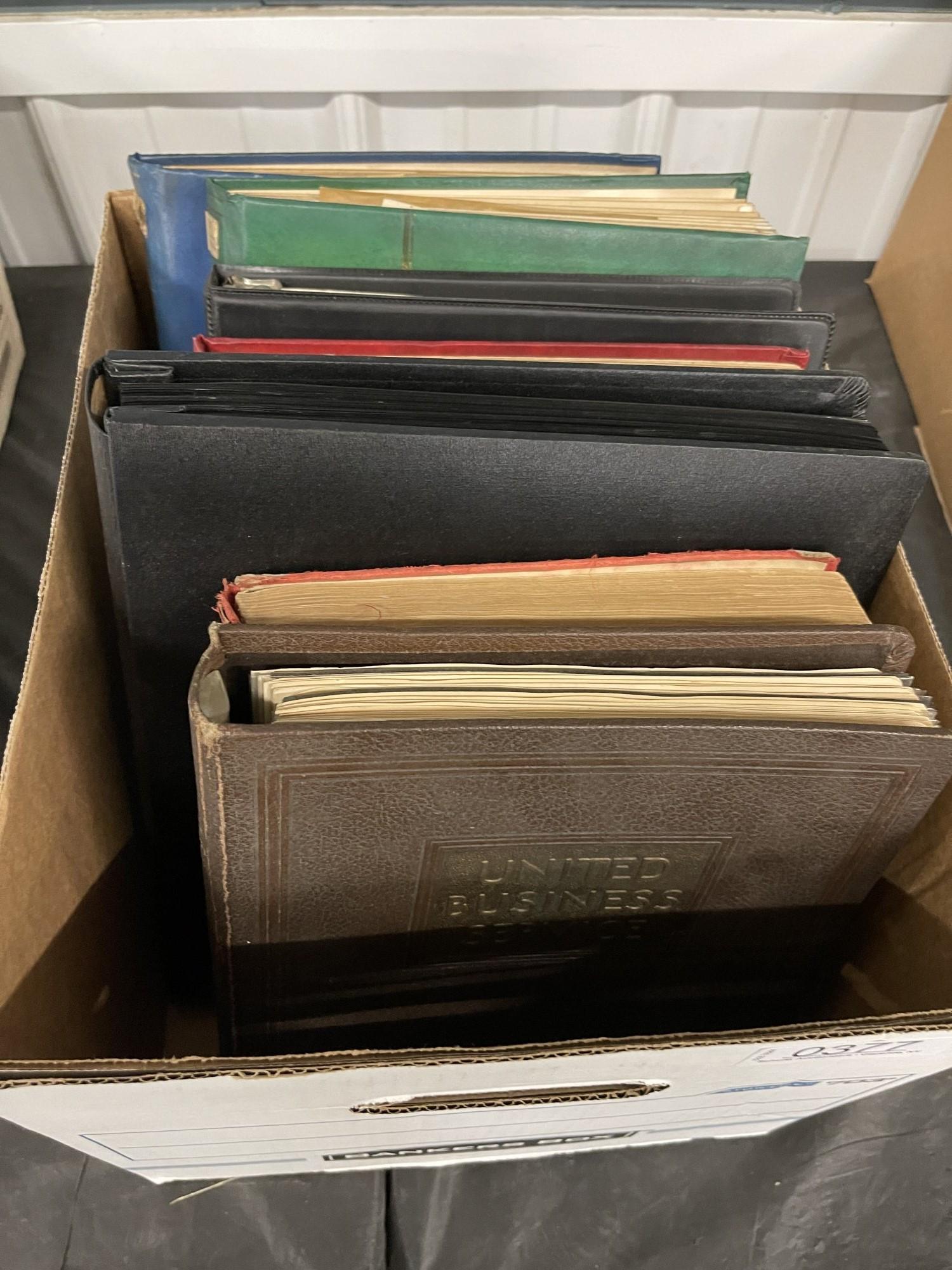 Box Lot of US Plate Blocks and Full Sheets (1 of 16)
