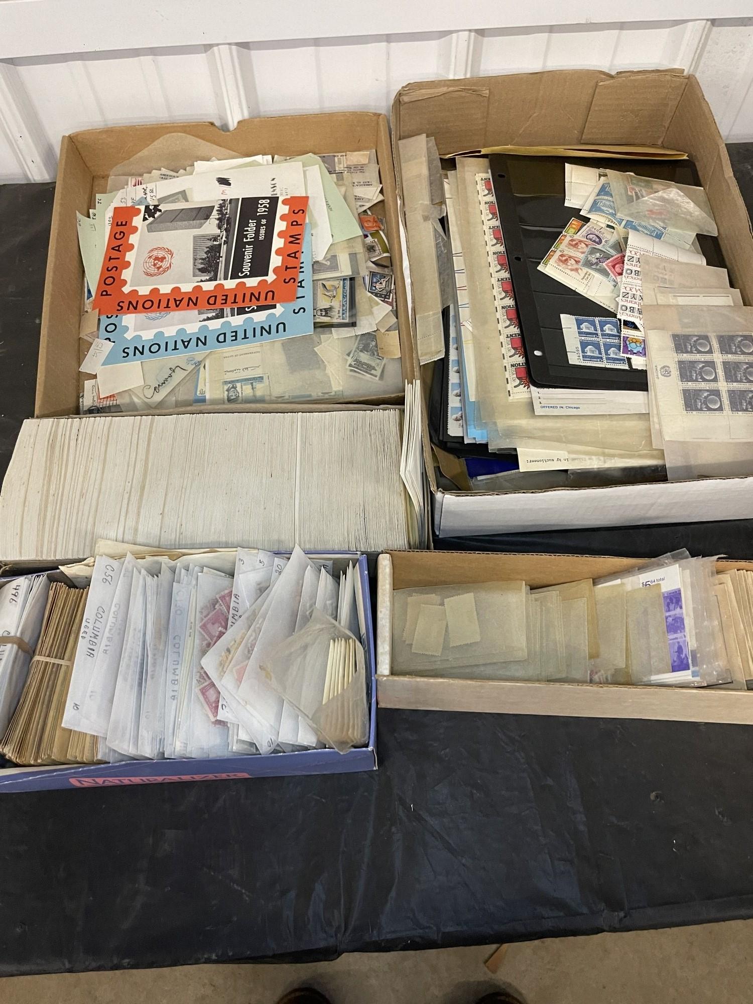 Lot of Mint and Used Stamps incl Blocks (1 of 14)