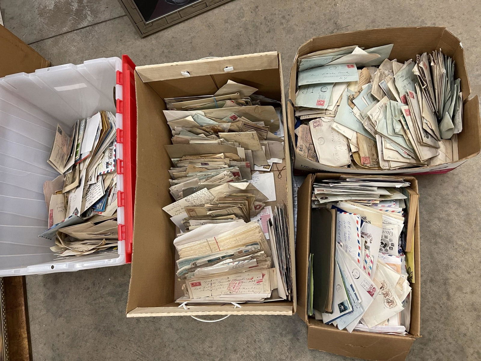 Lot of Early & Later Cancels & Correspondence (1 of 17)