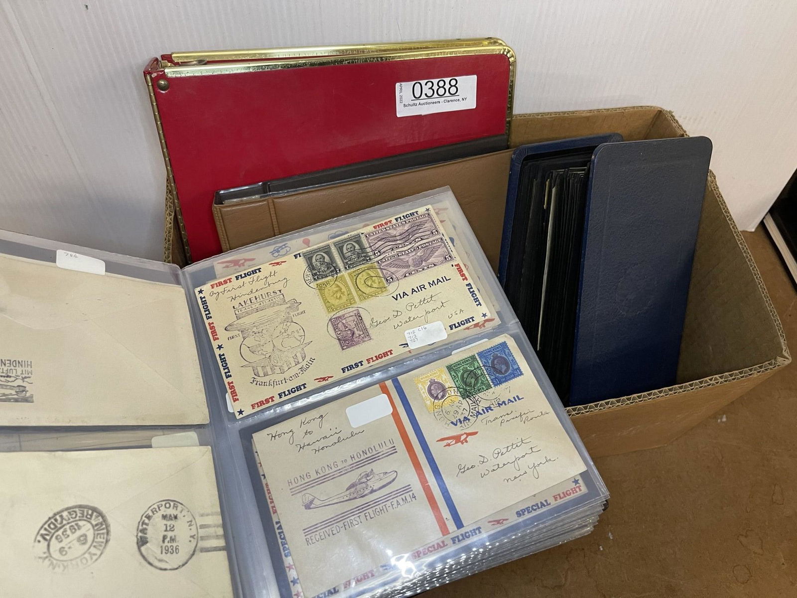 Box of Albums w/ Cancels incl Zeppelins (1 of 10)