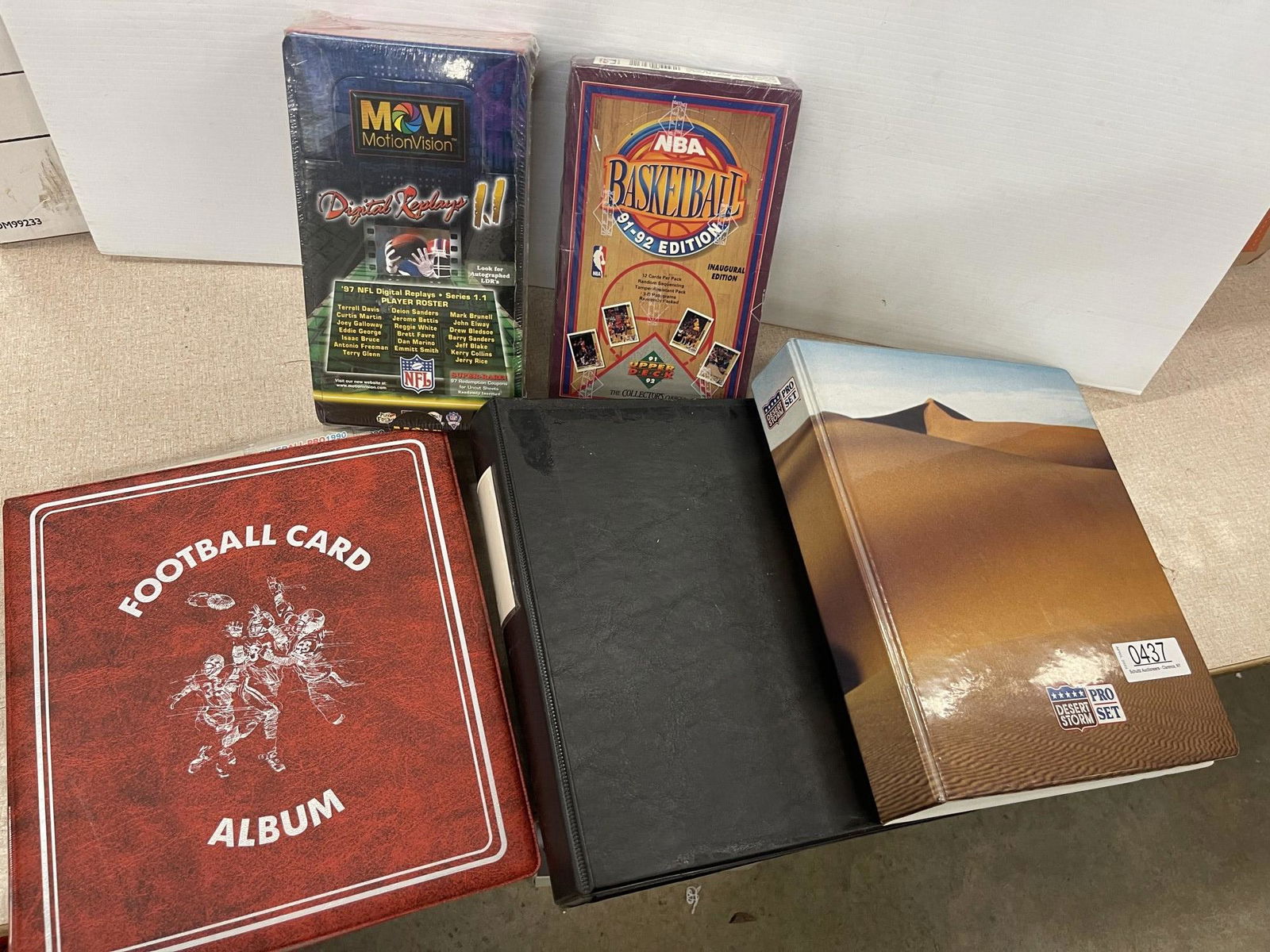 3 Albums of 1990s Basketball Cards etc (1 of 9)