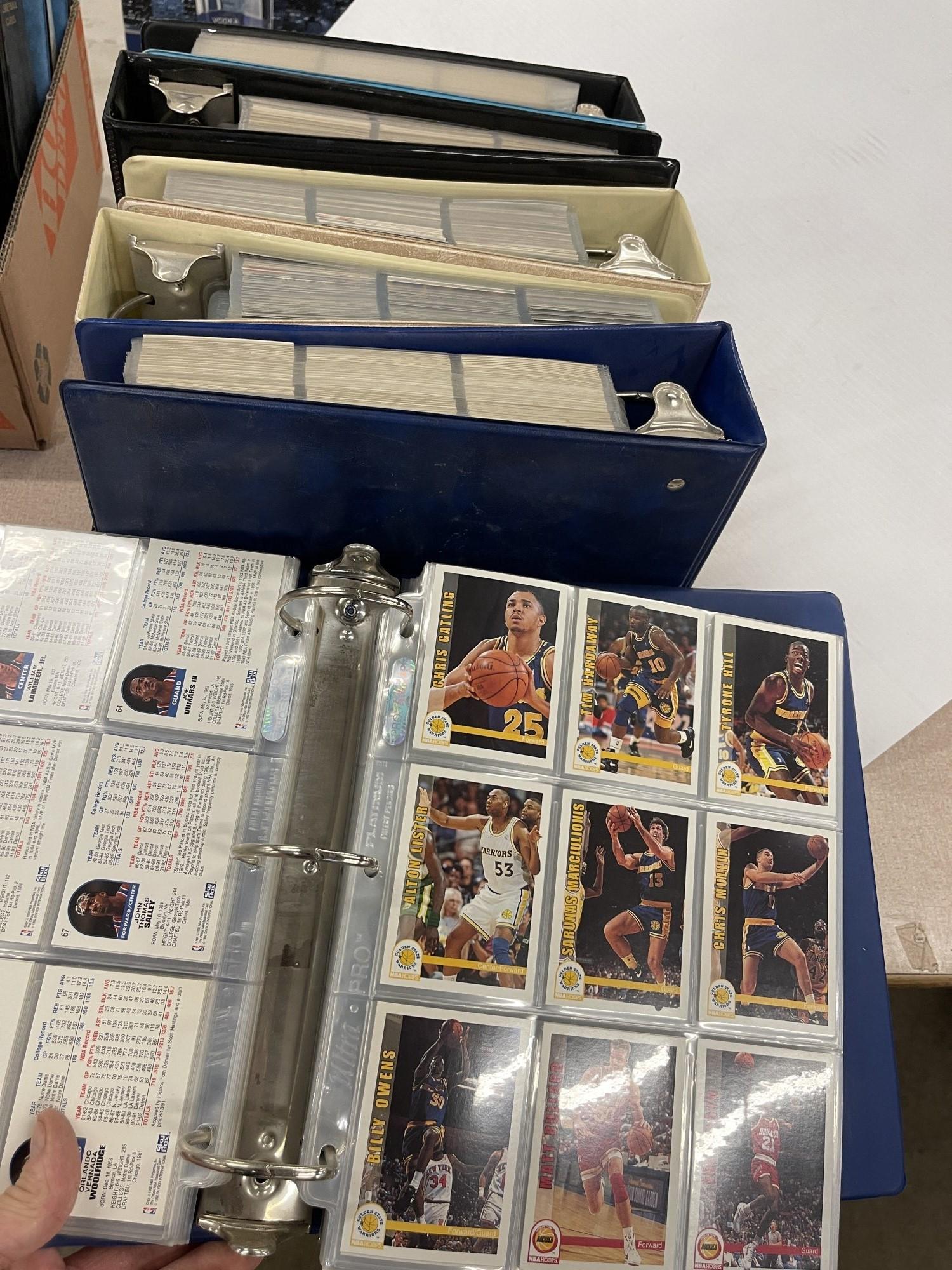 6 Collector Card Albums 1990s Basketball Cards (1 of 20)