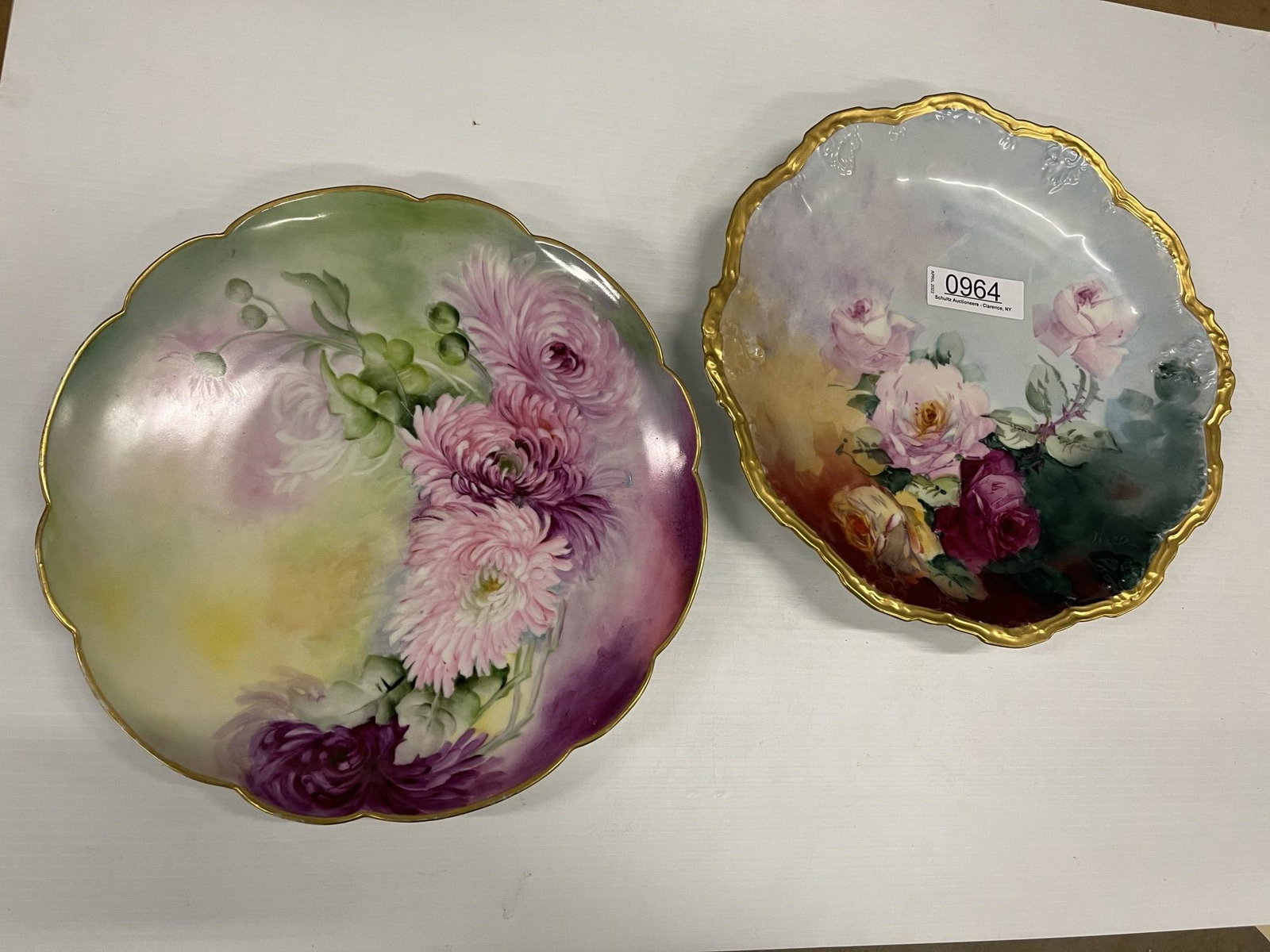 2 Limoges Hand Painted Platters (1 of 3)
