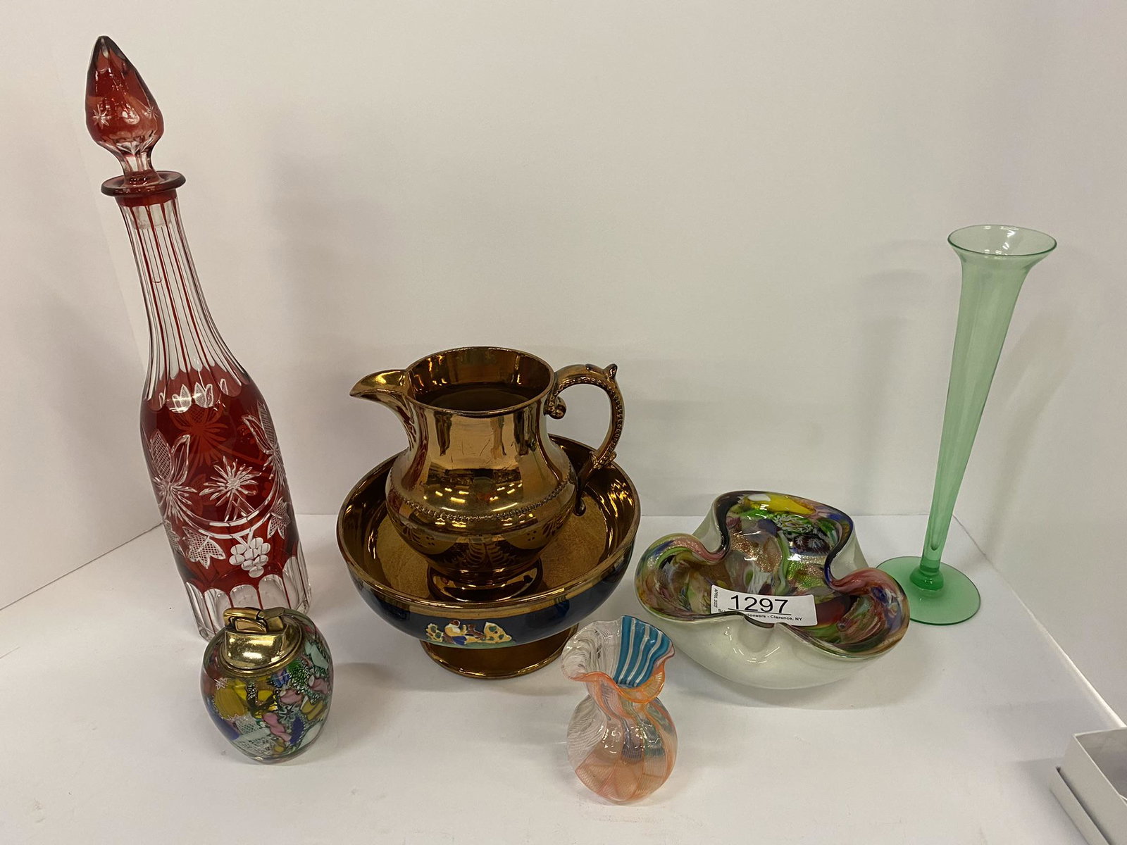 Mixed Group incl. Italian Glass Bowl, Lighter etc (1 of 9)