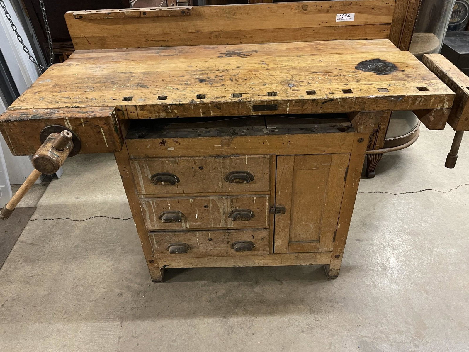 C. Christiansen Vintage Work Bench (1 of 3)