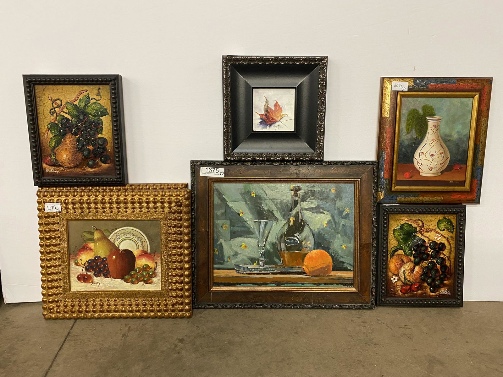7pcs Still Life Artwork incl Barrios, etc (1 of 20)