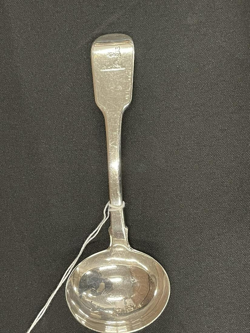 19th C Gravy Ladle w/ English Hallmarks (1 of 4)
