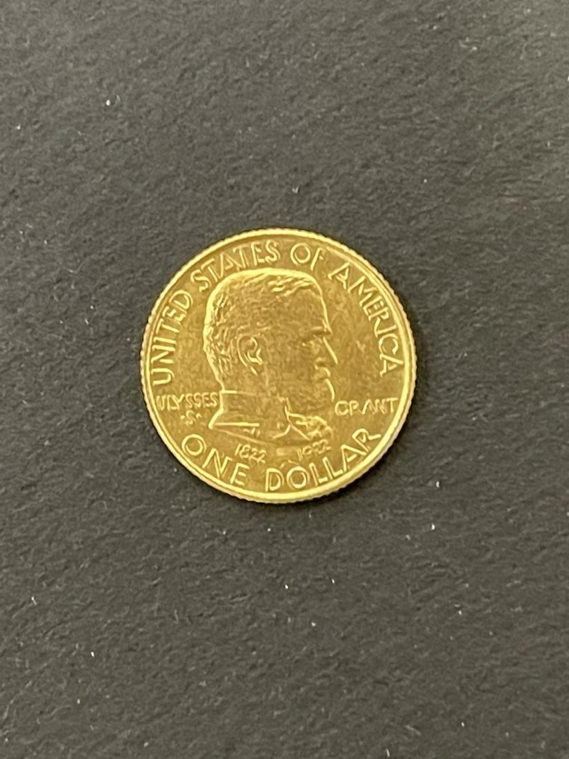 1922 One Dollar Gold Coin w/ Ulysses Grant (1 of 2)