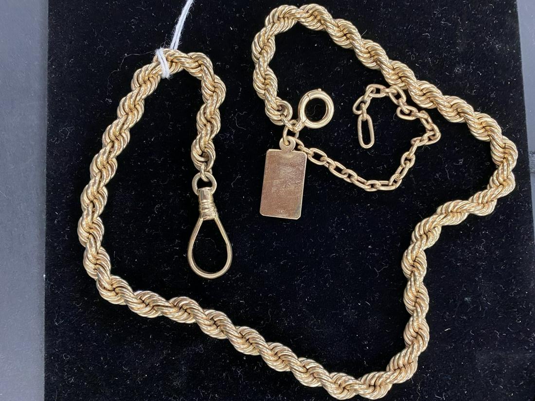 Heavy 14k Gold Necklace (1 of 2)