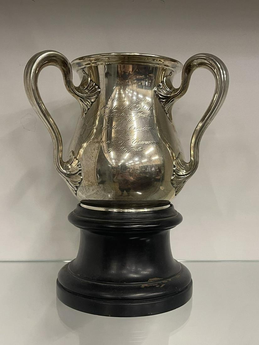 3 Handled Sterling Silver Loving Cup (1 of 8)