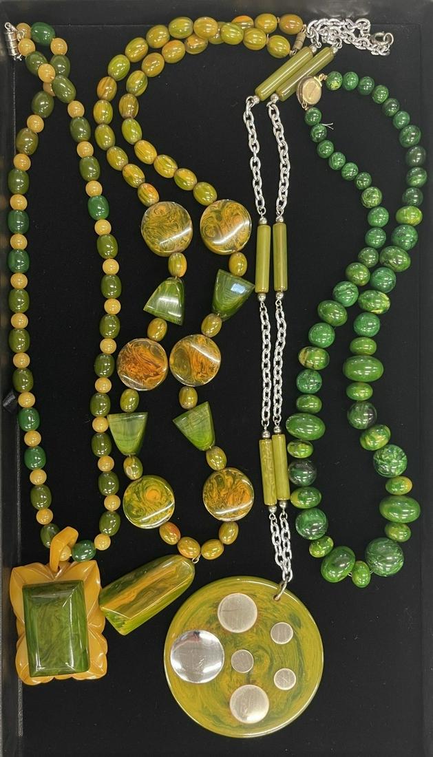 Bakelite and Misc. incl. necklaces, etc (1 of 6)