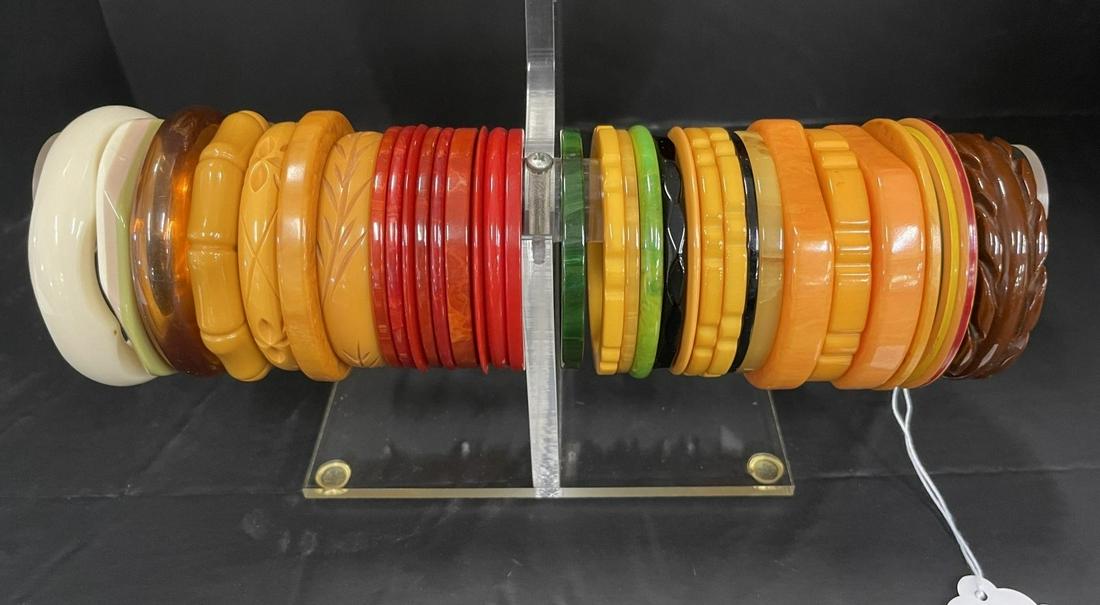 Group of Bakelite Spacers and Bracelets (1 of 3)