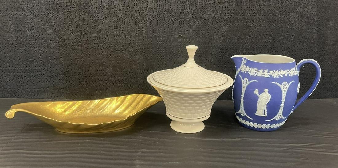 Wedgwood Pitcher, Piccard Dish & Lenox Bowl (1 of 11)