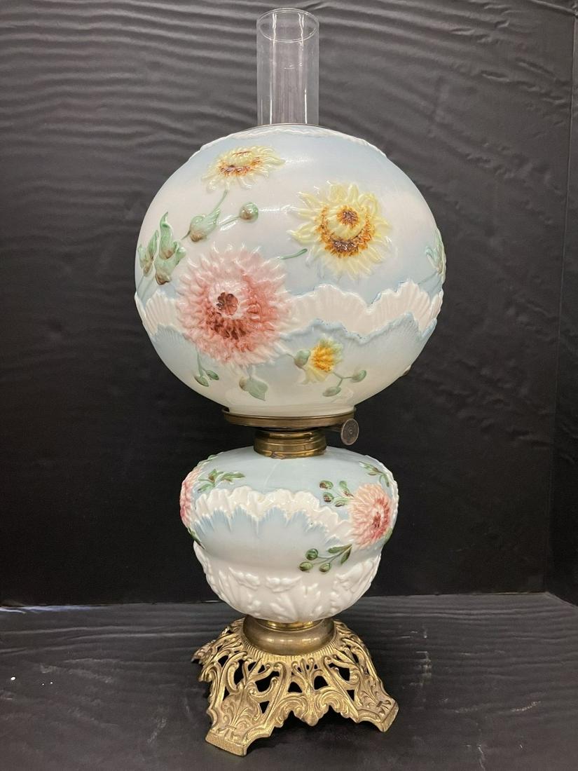 Victorian Cosmos Gone w/ the Wind Style Lamp (1 of 8)