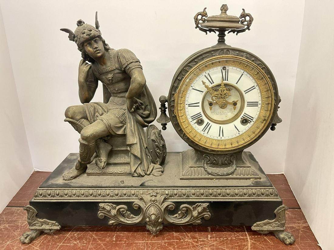 Ansonia Figural Clock (1 of 5)
