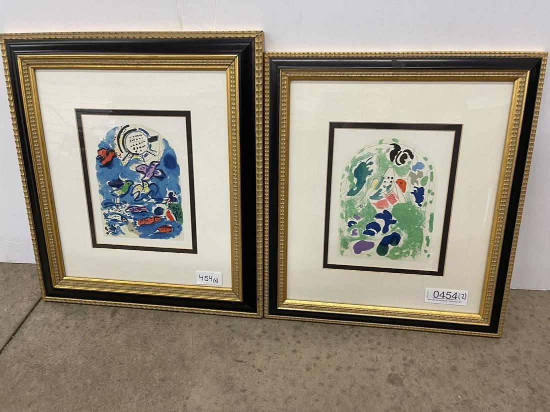 2 Lithograph Artworks by Marc Chagall (1 of 6)