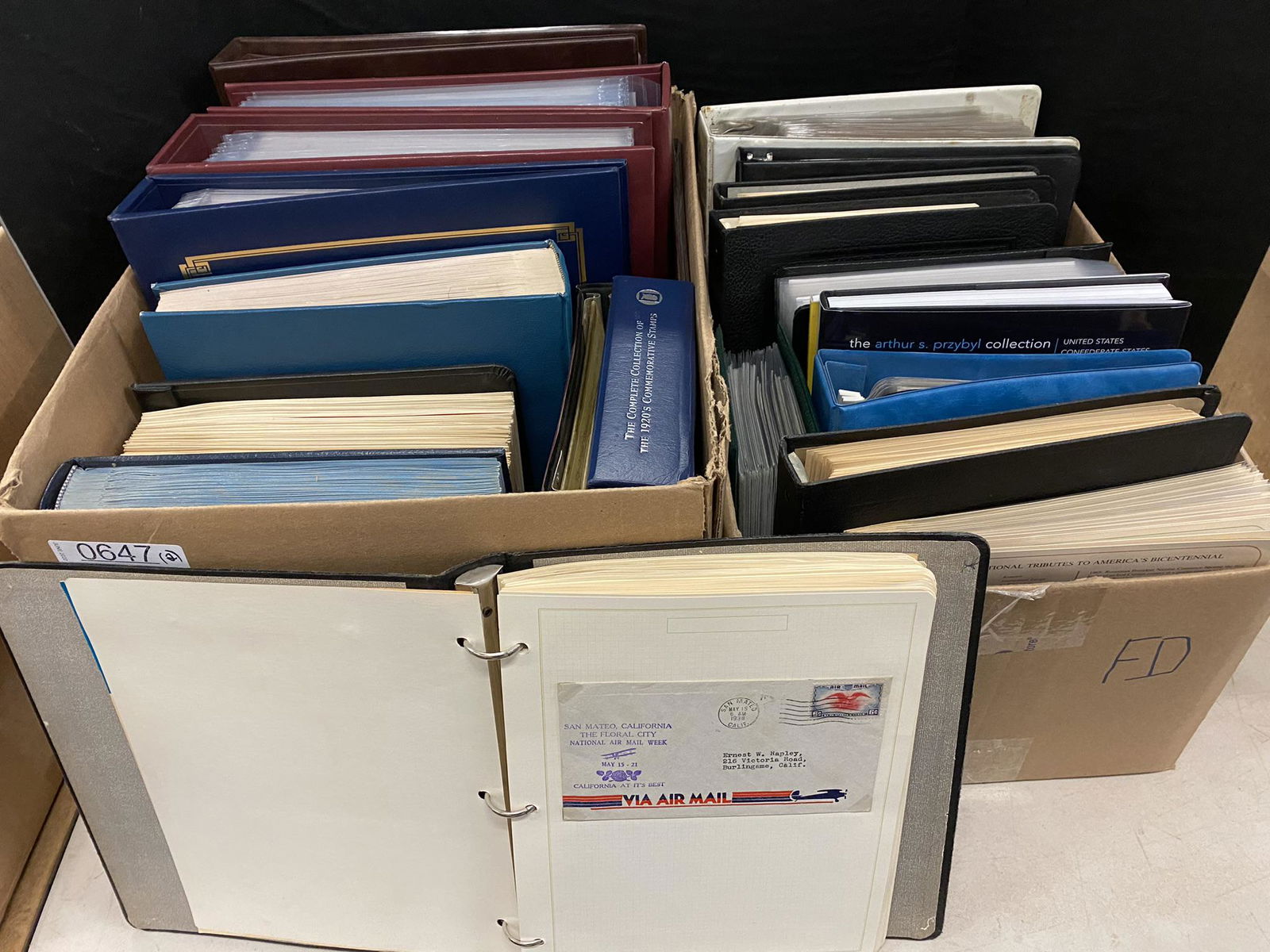 2 Boxes First Day Cover Albums (1 of 11)